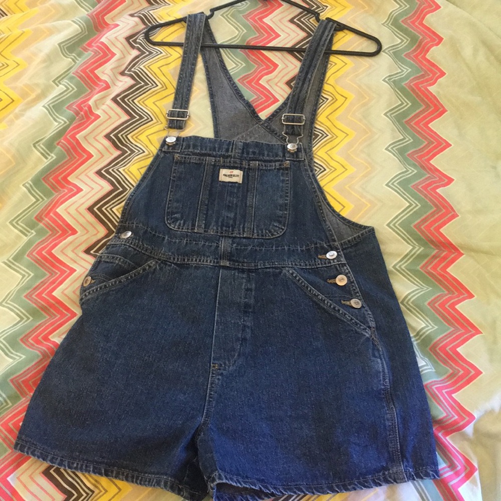 Retro Overall shorts
